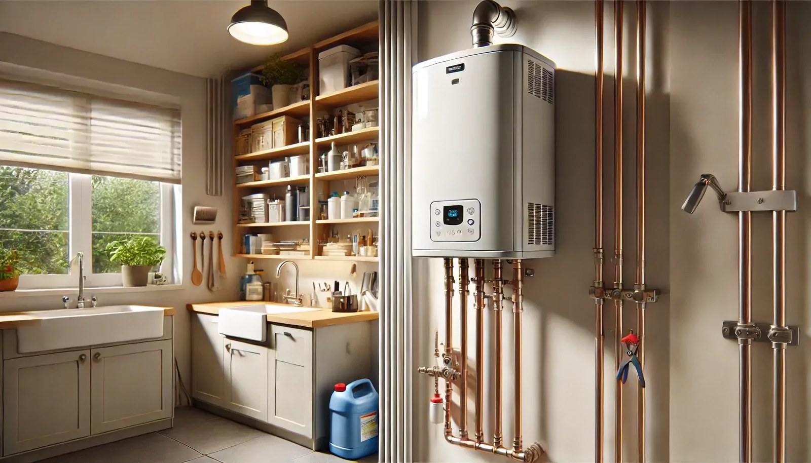 Water heater installation work by 409 Plumbing